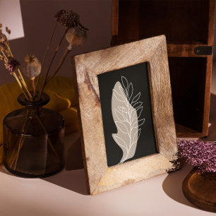 vertakkingslijntekening abstract foto afdruk