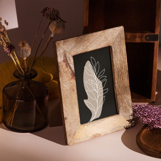 vertakkingslijntekening abstract foto afdruk