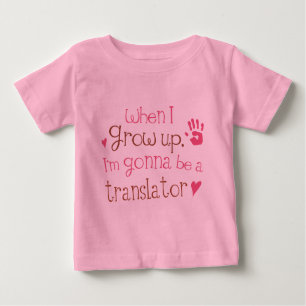 Vertaler (Future) Baby Baby T-Shirt