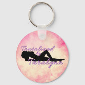 Vertast door Taralynn sleutelhanger (Voorkant)