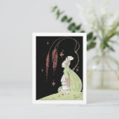 VERTE ART DECO MIDSUMMER'S NACHT DREAM BRIEFKAART (Staand voorkant)