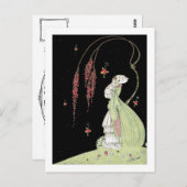 VERTE ART DECO MIDSUMMER'S NACHT DREAM BRIEFKAART (Voorkant / Achterkant)