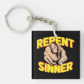 Vertegenwoordig Sinner Sleutelhanger (Voorkant)