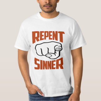 Vertegenwoordig Sinner T-shirt