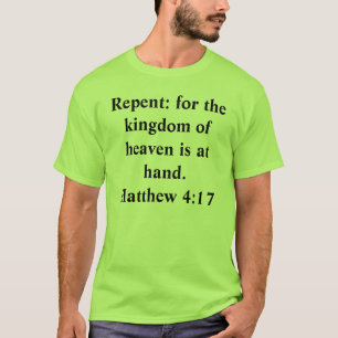 Vertegenwoordig: Voor het koninkrijk der hemel is T-shirt