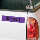 Vertegenwoordigen Bumpersticker (Op Truck)