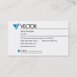 Vertegenwoordiger en beheer Visitekaartjes