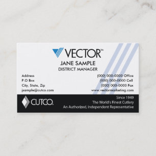 Vertegenwoordiger en beheer Visitekaartjes