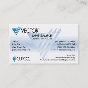 Vertegenwoordiger en beheer Visitekaartjes