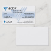 Vertegenwoordiger en beheer Visitekaartjes (Voorkant / Achterkant)