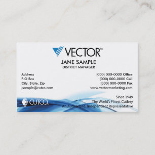 Vertegenwoordiger en beheer Visitekaartjes