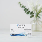 Vertegenwoordiger en beheer Visitekaartjes (Staand voorkant)