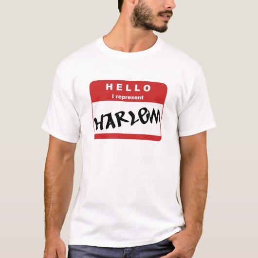 Vertegenwoordiger Harlem T-shirt (Voorkant)