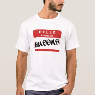 Vertegenwoordiger Queens T-shirt