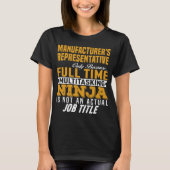 vertegenwoordiger van de fabrikant t-shirt (Voorkant)