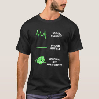 Vertegenwoordigers veldatletiek veldcoach medewerk t-shirt
