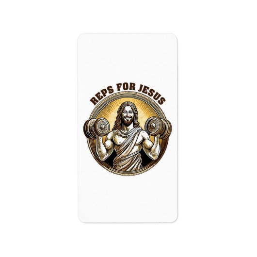 Vertegenwoordigers voor Jezus Etiket (Voorkant)
