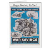 Vertegenwoordiging van Brits poster in oorlogstijd (Voorkant)