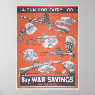 Vertegenwoordiging van Brits poster in oorlogstijd
