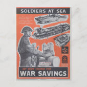 Vertegenwoordiging van Brits poster in oorlogstijd Briefkaart (Voorkant)