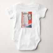 Vertegenwoordiging van Brits poster in oorlogstijd Romper (Achterkant)