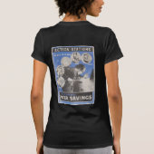 Vertegenwoordiging van Brits poster in oorlogstijd T-shirt (Achterkant)