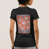 Vertegenwoordiging van Brits poster in oorlogstijd T-shirt (Achterkant)