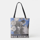 Vertegenwoordiging van Brits poster in oorlogstijd Tote Bag (Achterkant)