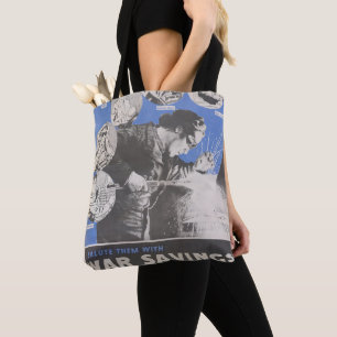 Vertegenwoordiging van Brits poster in oorlogstijd Tote Bag