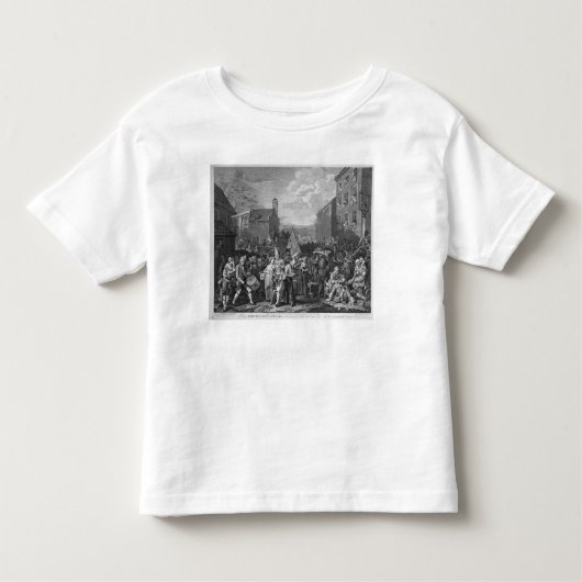 Vertegenwoordiging van de mars van de Garde Kinder Shirts (Voorkant)