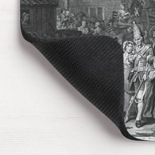 Vertegenwoordiging van de mars van de Garde Muismat (Hoek)