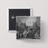 Vertegenwoordiging van de mars van de Garde Vierkante Button 5,1 Cm (Voorkant /achterkant)