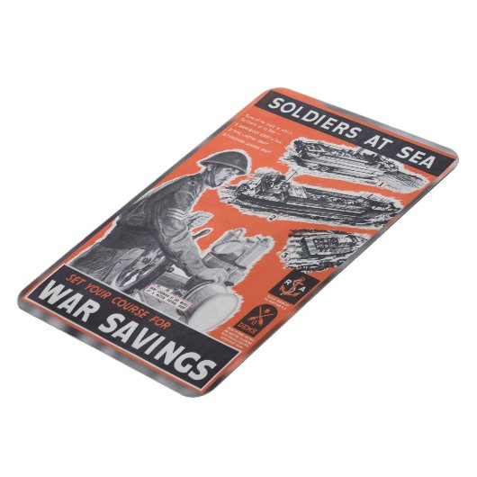 Vertegenwoordiging van het Britse poster van oorlo Magneet (Linkerzijde)