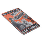 Vertegenwoordiging van het Britse poster van oorlo Magneet (Rechterzijde)