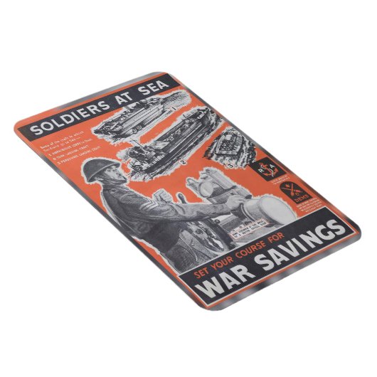 Vertegenwoordiging van het Britse poster van oorlo Magneet (Rechterzijde)