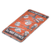 Vertegenwoordiging van het Britse poster van oorlo Magneet (Linkerzijde)