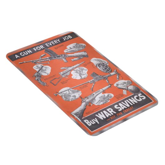 Vertegenwoordiging van het Britse poster van oorlo Magneet (Rechterzijde)