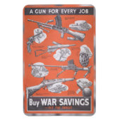 Vertegenwoordiging van het Britse poster van oorlo Magneet (Verticaal)