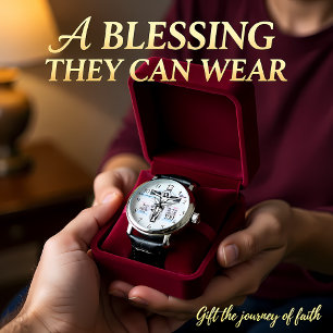 Vertegenwoordiging van Jezus aan het kruis Horloge