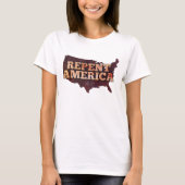 Vertegenwoordigt Amerika T-shirt (Voorkant)