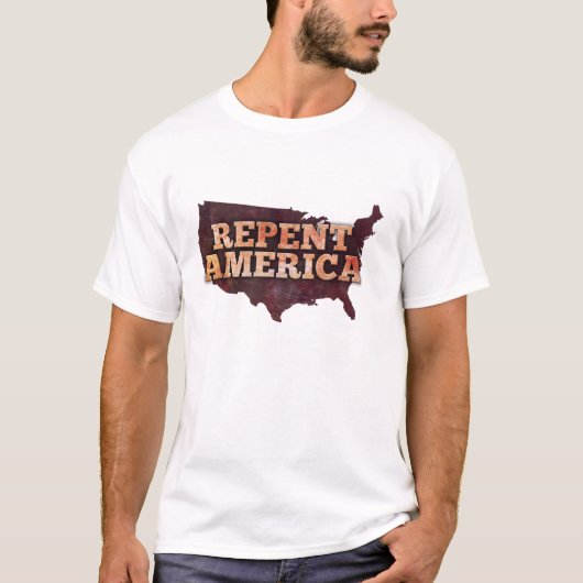 Vertegenwoordigt Amerika T-shirt (Voorkant)