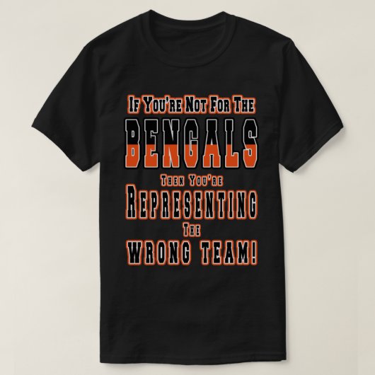 Vertegenwoordigt de Bengaals T-shirt (Design voorkant)