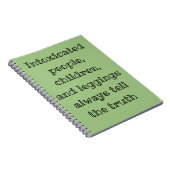 Vertel altijd de waarheid notitieboek (Rechterzijde)