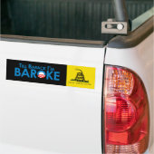 Vertel Barack Im Baroke Bumpersticker (Op Truck)