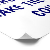 VERTEL DE DAGEN NIET OM HET POSTER VAN DE DAGTEKST (Hoek)