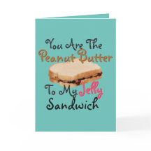 Vertel de Liefde van I u De Sandwich van de Gelei