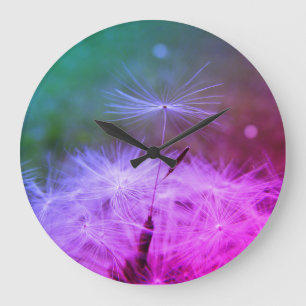 Vertel de tijd met een Dandilion Clock Grote Klok