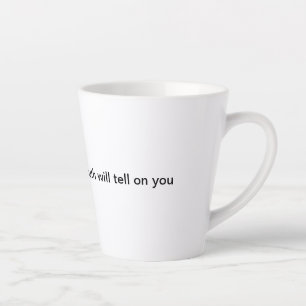 Vertel de waarheid latte Mok