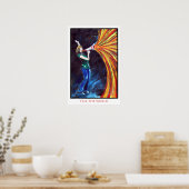 Vertel de wereld poster (Keuken)