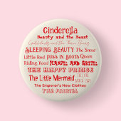 Vertel een Fairy Tale Day Badge Ronde Button 5,7 Cm